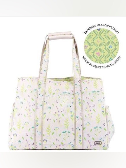 Lug Rover X-Large Carry All Tote Bag Nwt Meadow Retreat